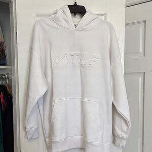 TLF OVERSIZE White Hoodie